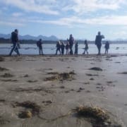 Field School on the beach